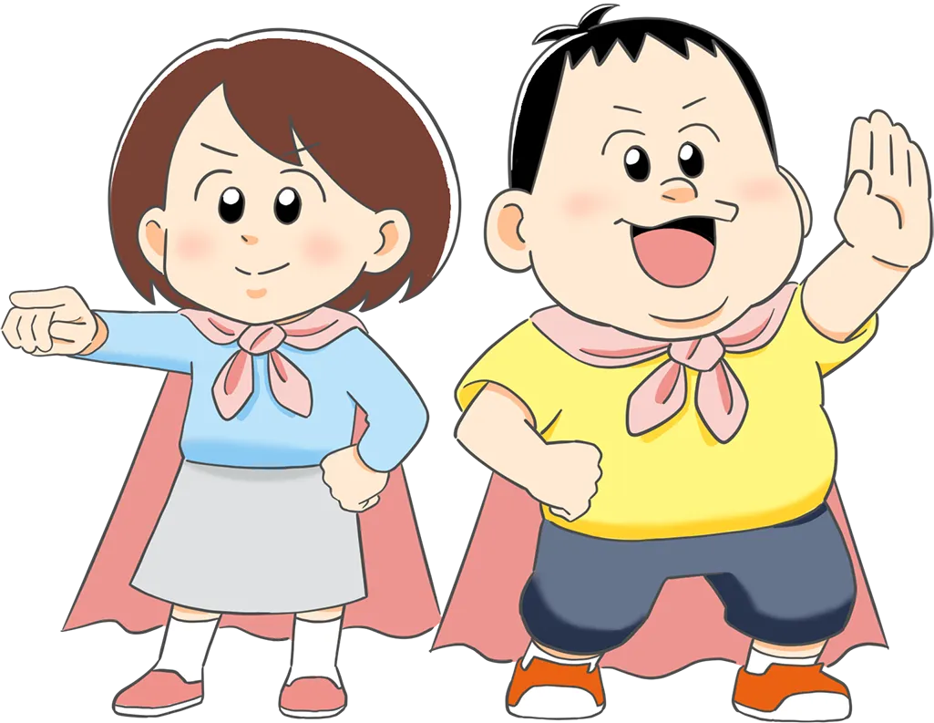 親子で学ぶ様子